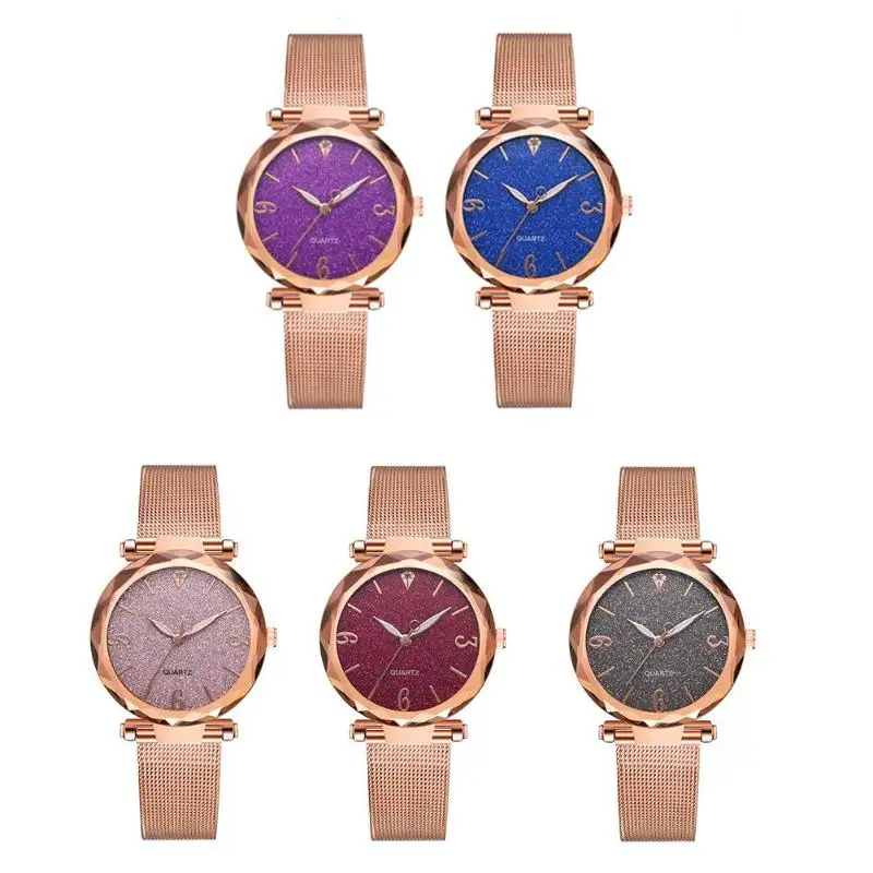 

Women Watches Luxury Quartz Movement Diamond Shell Alloy Strap Wristwatches