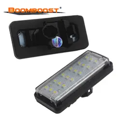 18SMD 2 шт. для Toyota Land Cruiser 120 Prado Land Cruiser 200 подходит для Lexus LX470 GX470 Автомобильный светодиодный номерной знак свет комплект