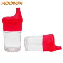 HOOMIN в форме слона крышки чашки Мягкая силиконовая бутылка для воды крышки разлива крышки рот чашки напиток бутылка крышка