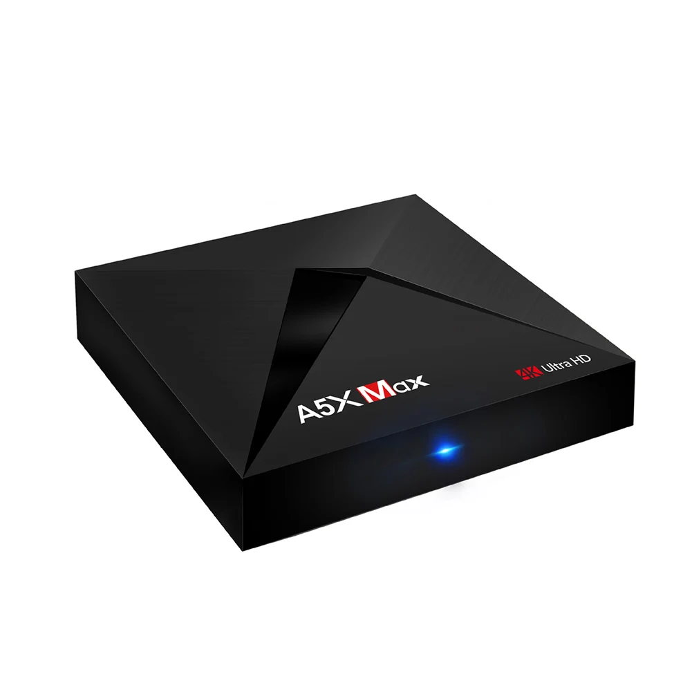 

A5X Max WIFI 4GB 32GB Receivers HD Mini RK3328 TV BOX Set Top Box BT4.0 Android 8.1