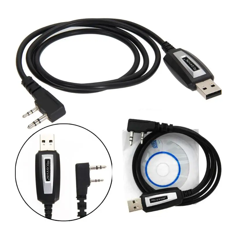 Оригинальный USB Кабель для программирования TYT DMR радио MD 380 390 Retevis RT3 от какой либо