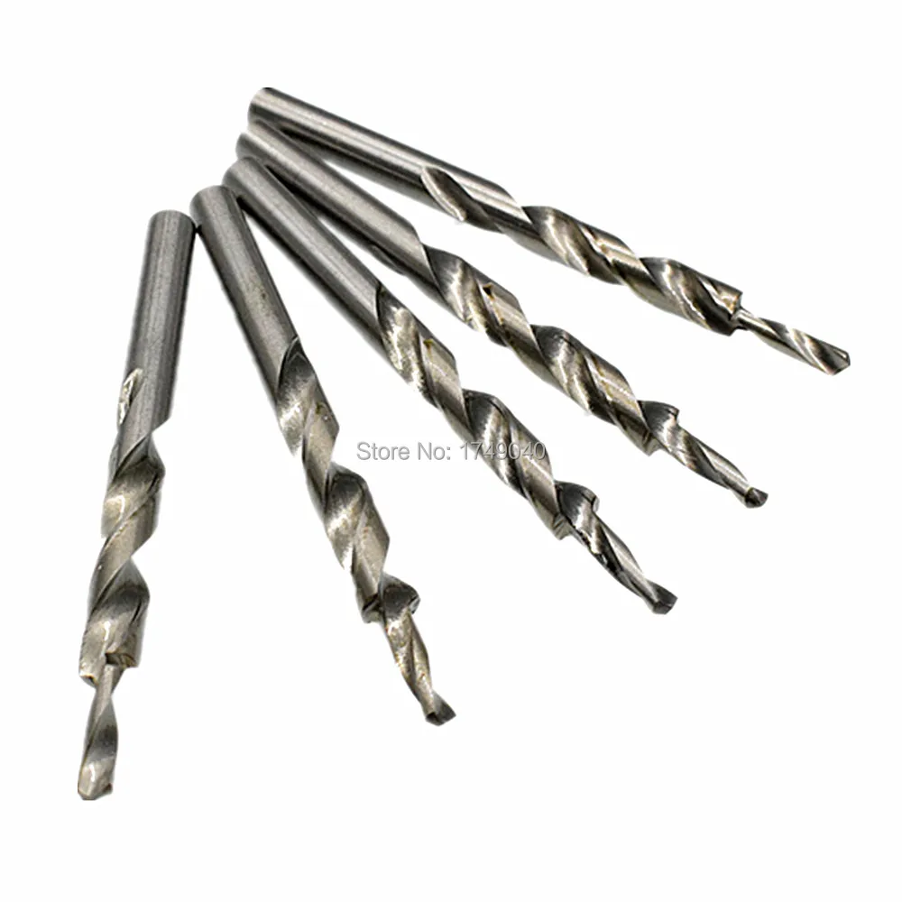 5pc Hss Twist Drill Bit 9mm To 5mm Step Drill Bits Woodworking Drills