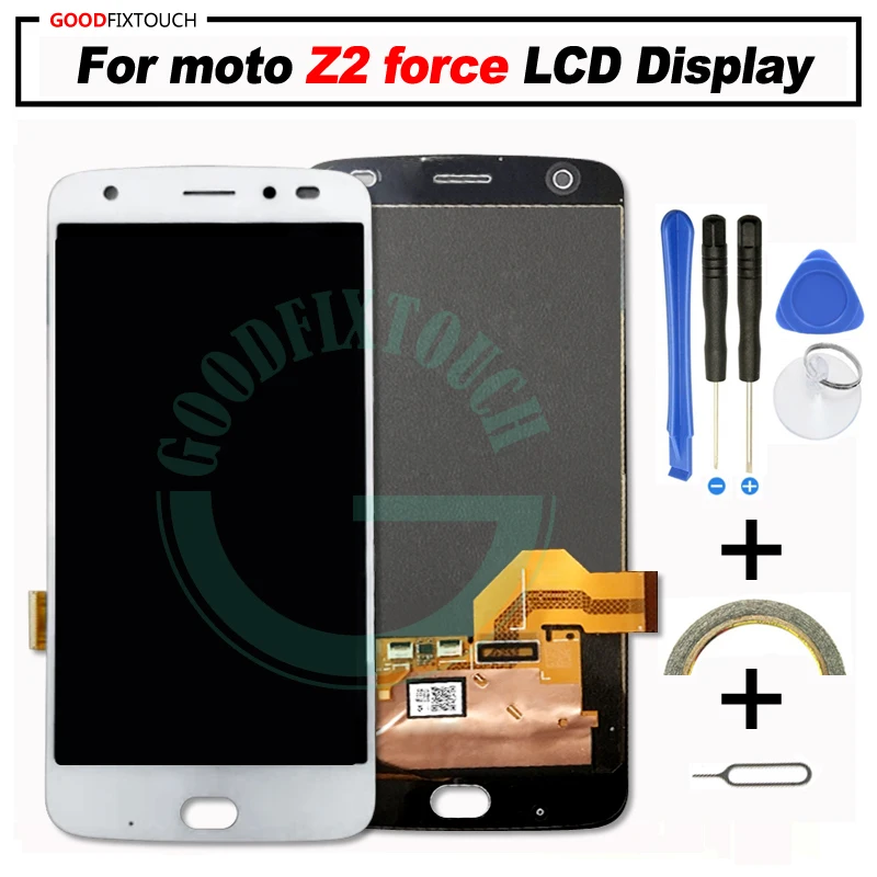 5.5&quot For Motorola MOTO Moto Z2 Force LCD Display Touch Screen Digitizer for moto Z 2018 Z2018 Assembly XT1789-05 | Мобильные
