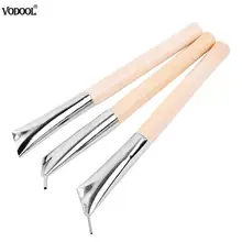 3 шт., набор инструментов из керамической глины из нержавеющей стали, набор инструментов для профессиональной печати, ручки для батика, глиняные инструменты для керамики