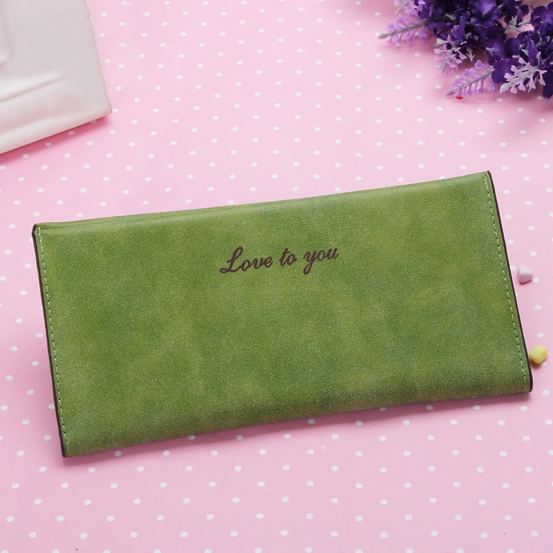 

Ladies Wallet Long Section Korean Version Female Retro Coin Purse Key Card Bag Small Wallet Clip Processing Custom
