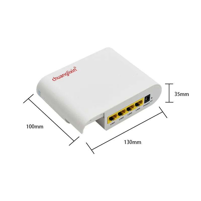 Chuanglixin EPON 4 порта onu fe Ethernet интерфейсы FTTH ONU Gepon ONU|Оптоволоконное оборудование| |