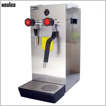 Xeoleo Commerical Milk bubble machine Boiling water machine Steamer Water Boiler Teapresso Machine Coffee maker Milk foam maker