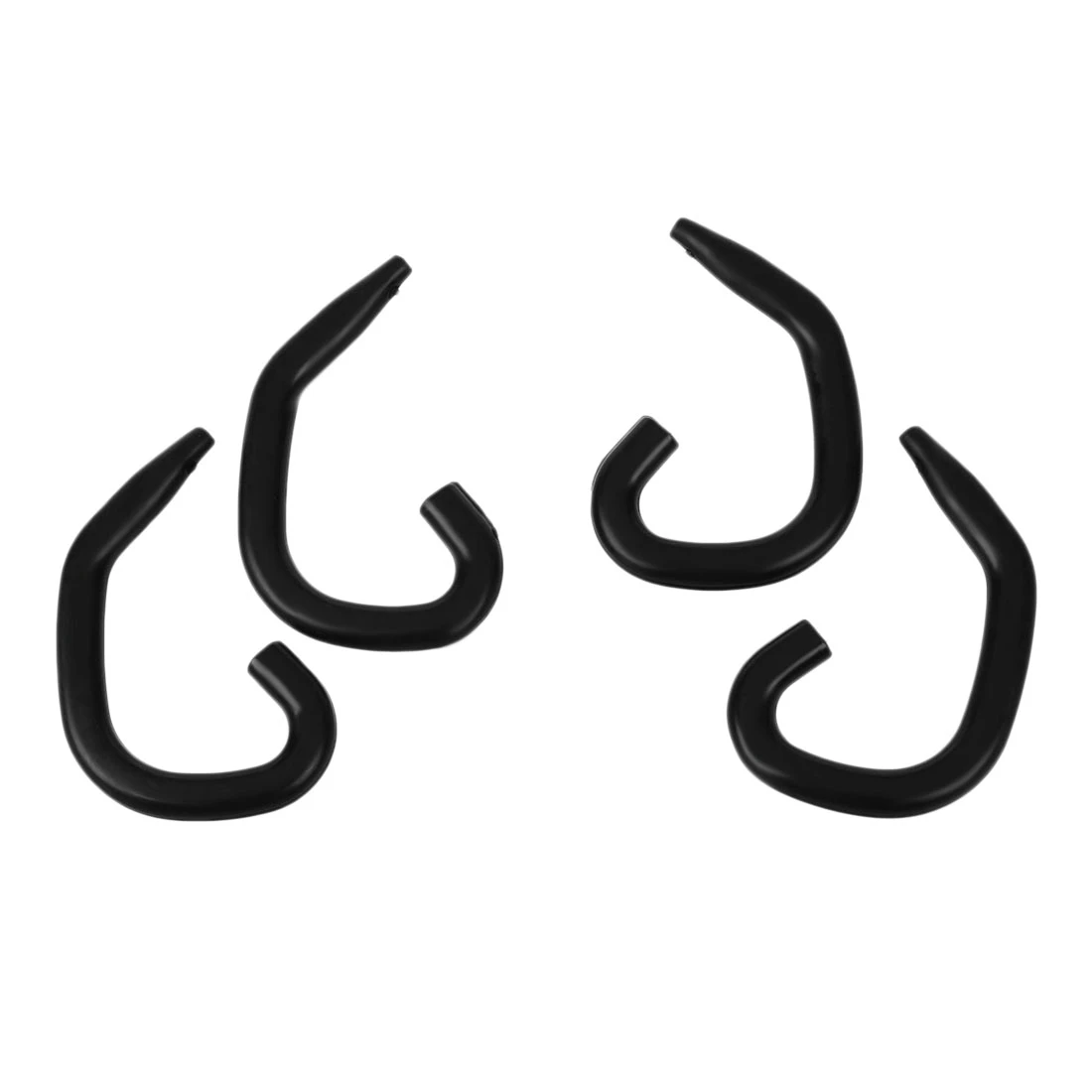 

2 Pairs Black Ear Hook Ear Hook Loop Ear hook Clip for Bluetooth Headset
