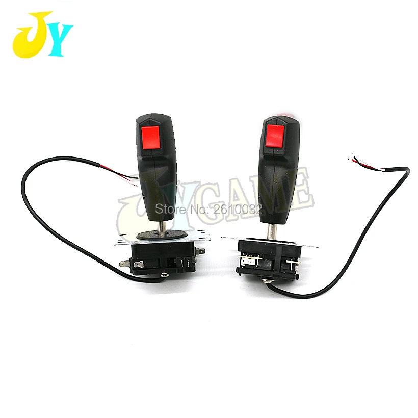 

2Pcs 4/ 8 Way Flight Joystick with Trigger & Top Fire Button Trigger Joystick For Arcade game machine