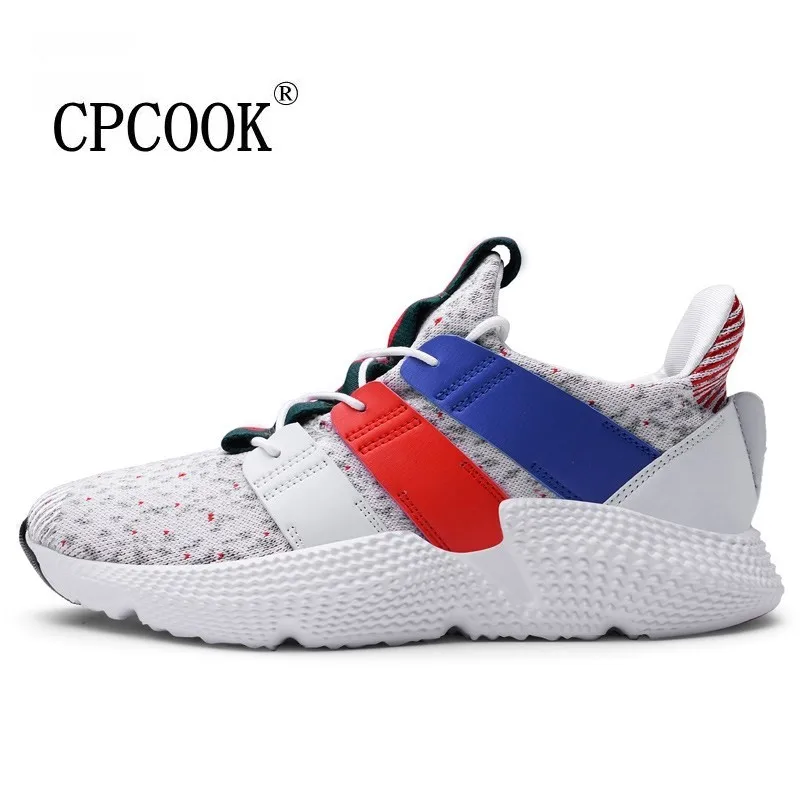 

2019 Fashion Design Adult Sneakers Men Causal Shoes White Lace Up Unisex Creepers Platform Lovers Shoes Large Size Male Trainers