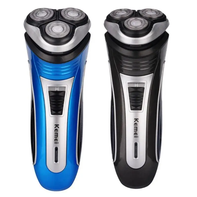 

KM-2801 220-240V 3D Triple Floating Blade Heads Electric Shaver Rechargeable Shaving Beard Trimmer Razors Face Care