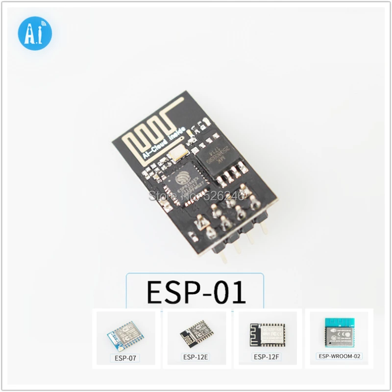 

AIoT module ESP8266 serial to WiFi wireless transparent transmission ESP-01/07/12E/12F/WROOM-02