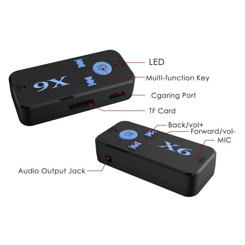 EastVita Bluetooth 4 2 беспроводной приемник передатчика 3 5 мм AUX аудио стерео музыка