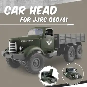 

For JJRC Car Head Car Body Shell Plastic For Q60 Q61 1/16 2.4G Off-Road Military Trunk Crawler RC Car Parts Green