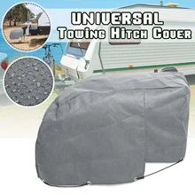 Универсальный кэмпер караван Буксировка прицепа сцепка Крышка Водонепроницаемый замок сцепления Защита от солнца пылезащитный