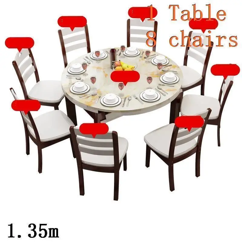 Masa Sandalye Dinning Tavolo Da Pranzo Eet Set Juego De Tafel Escrivaninha Retro Wooden Tablo Comedor Desk Mesa Dining Table
