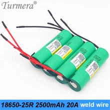 original 18650 battery 2500mah INR18650-25R 20a rechargeable 18650 battery for screwdriver tool battery shura welding wire original 18650 battery 2500mah INR18650-25R 20a rechargeable 18650 battery for screwdriver tool battery shura welding wire