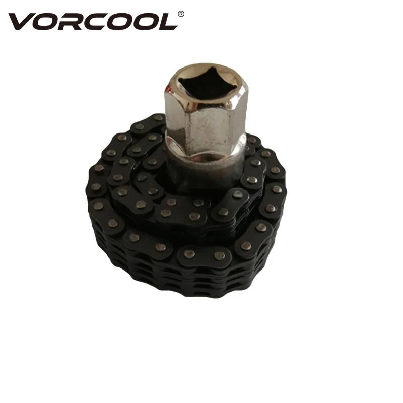

Torque Wrench Section 52 Knobs Multi-Function Chain Machine Oil Wrench Double-Chain Sleeve Type Machine Filter Wrench