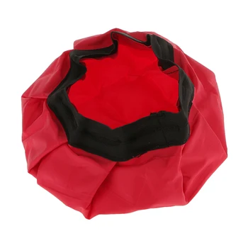 

Hair Care Nutrition DIY Tools Thermal Cold Treatments Hot Oil Hat Professional Soft Comfortable Turban Beanie cap - Red