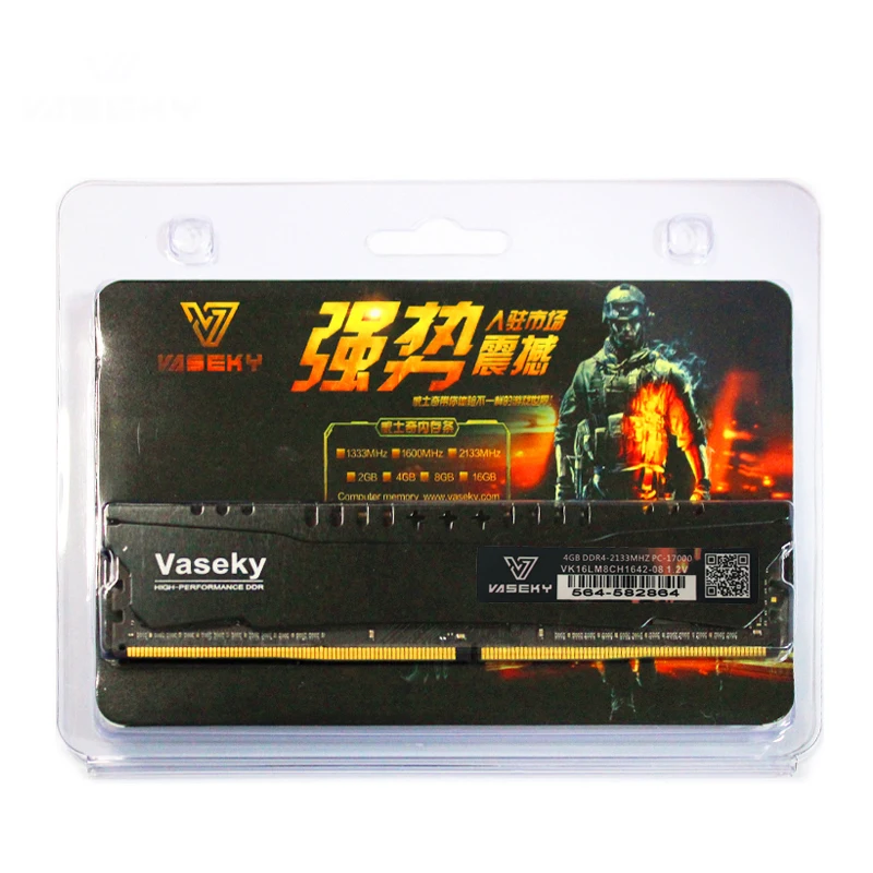 Vaseky DDR4 SDRAM память для рабочего стола с Intel AMD Paltform настольная память