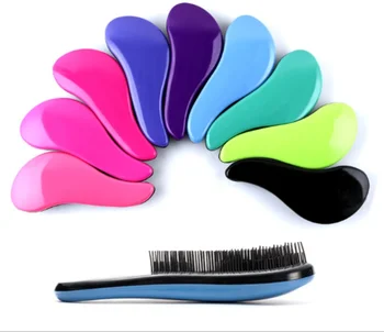 

Magic Handle Tangle Detangling Comb Shower Hair Brush detangler Salon Styling Tamer exquite Tool hairbrush 100pair
