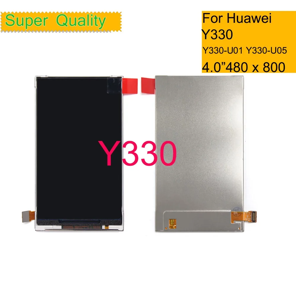 

10Pcs/lot 4.0" For Huawei Ascend Y330 Y330-U01 Y330-U05 LCD Display Screen Pantalla Monitor For HUAWEI Y330 LCD Replacement