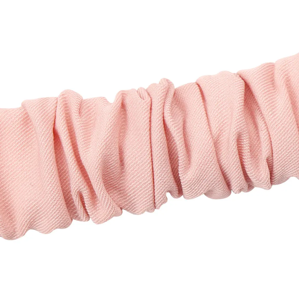 Plain Polyester Bunny Ears Headband For Women Female Elastic Bow Hairband Women's Headwear Hair Accessories повязка на голову