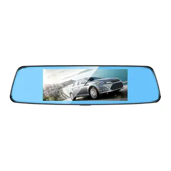 

Anytek T77+ 6.86 Inch Car Rearview Mirror DVR Camera Dual Lens Dash Cam