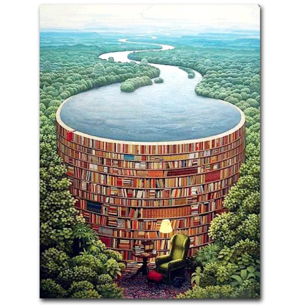 5D DIY Diamond Painting Embroidery Posters And Prints Painting By