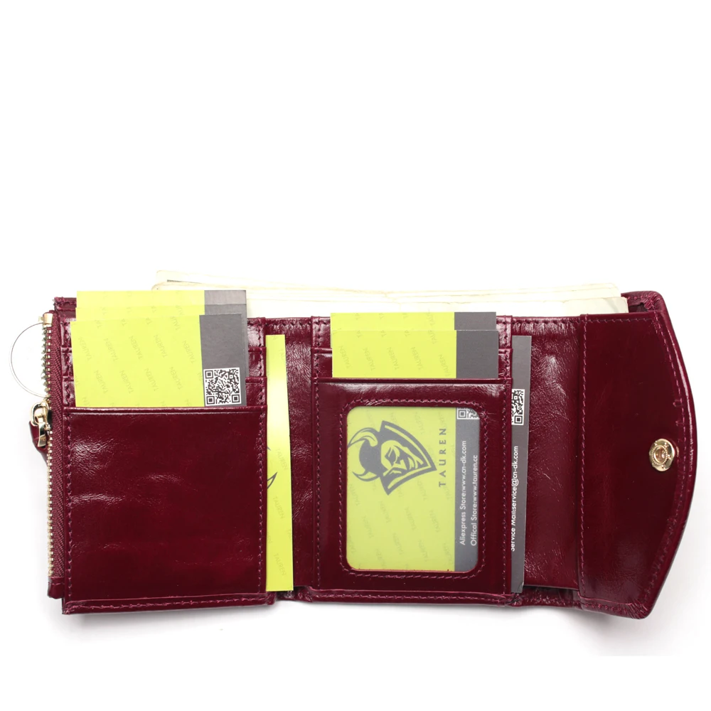 Цена Винтажный женский кошелек из натуральной кожи, роскошный брендовый Кошелек для монет, мини кошелек для путешествий, женские кошельки и коше...