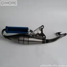 Производительность глушитель/гоночная выхлопная труба для скутера мопеда Minarelli 2 такта 1PE40QMB JOG JOG50 3KJ 3RY 4JP 4LV
