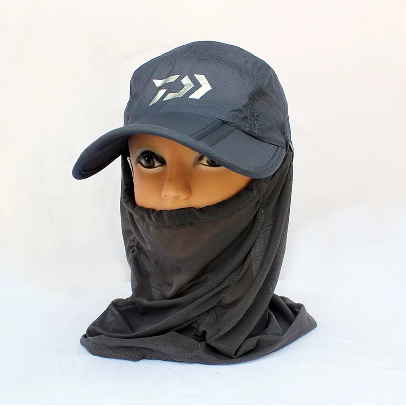 

Daiwa New Outdoor Sport Adjustable Fishing Sunshade Sport Baseball Fishermen Hat Cap Black Special Bucket Hat With Letter B12