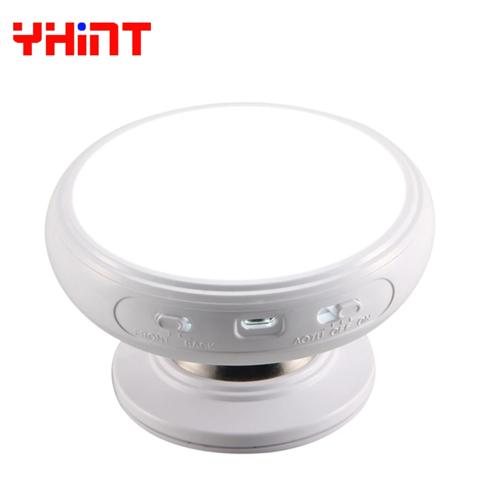 

USB Rechargeable/3AAA battery supply Rotatable smart Intelligent motion sensor Magnetic Adsorption wall Night Light for bedroom