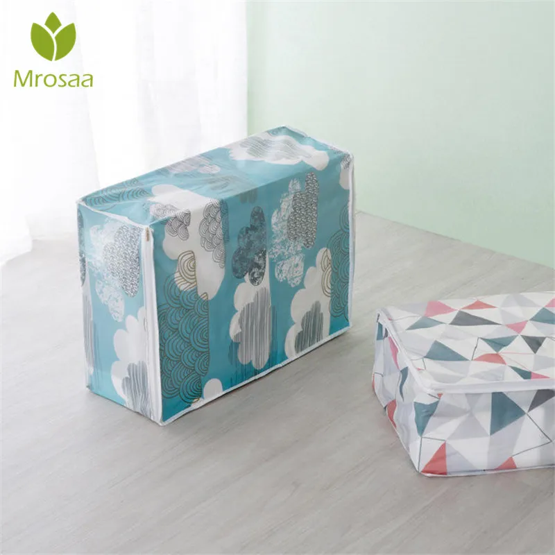 

Travel Luggage Bag Nordic Storage Bags for Quilt Home Portable Waterproof Folding Clothes Quilts Sheet Organizer Tidy Closet