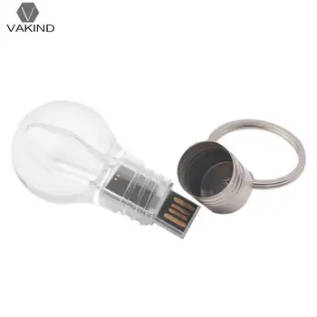 

Light Bulb Shaped Keyring USB 2.0 Memory Stick Flash Drive Pendrive U Disk 4/8/16/32GB Flashdisk
