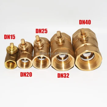 

2 way valve body DN15 DN20 DN25 DN32 DN40 for AC220V/AC24V electric motorized ball valve