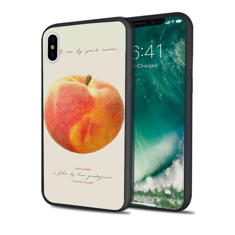 Capa Call Me by Your Name Black Silicone Phone Cases for iPhone XS Max XR 10 X 7 8 Plus 5S 5 SE 6 6S iPod Touch Cover. |