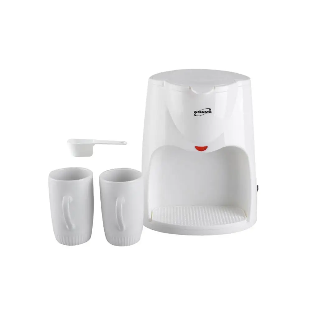 Adoolla портативная маленькая капельная Кофеварка с 2 чашками, электрическая автоматическая эспрессо-кофемашина для домашнего кафе
