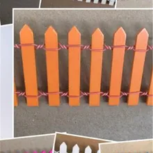 100 шт садовый игрушечный дом или теневой ящик сцена дерево и железо микро-пейзаж забор для Садовый игрушечный дом или теневой ящик сцена