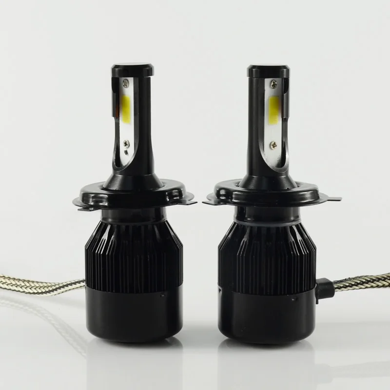 

H4 C6S LED Car Headlight Bulbs 7600LM 60W 6500K H7 H11 H1 H3 H8 9005 9006 Hi-Lo Beam Auto Headlamp COB Led Light DC12V Fog Lamp