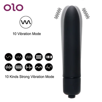 OLO Bullet Vibrator G Spot Massager Finger Vibrator Vagina Clit Stimulation Female Masturbator Sex Toys for Women 1