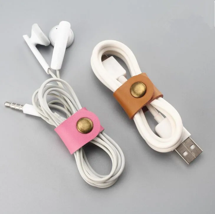 

Colorful Cable Organizer Winder Protector Wire Cord Management Holder Cover For Earphone