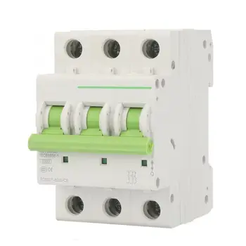 

TOMC7-63 3P C-type Miniature Circuit Breaker Leakage Protection Air Switch circuit breaker with U-shaped busbar