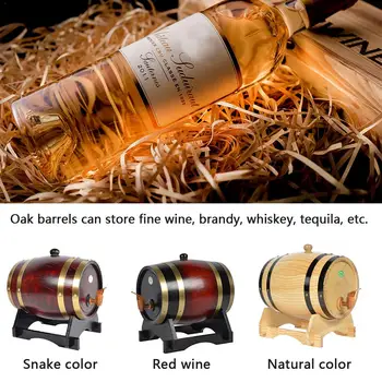 

Oak Pine Wine Barrel Storage Special Barrel 1.5L And 3L Storage Bucket Beer Casks