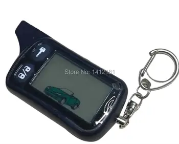 2-способ TZ9010 ЖК-дисплей удаленного Управление TZ 9010 брелок + силиконовый чехол для автомобиля Автомобильная сигнализация Системы Томагавк ... 1