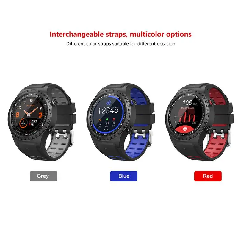 Neue IP65 Wasserdichte SMA-M1 GPS Smart Uhr Bluetooth Anruf Multi-Sport Modus Kompass Höhe Im Freie