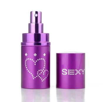 

200pcs 30ml Travel Portable Personalised Glass Spray Empty Round Aluminum Perfume Bottle new