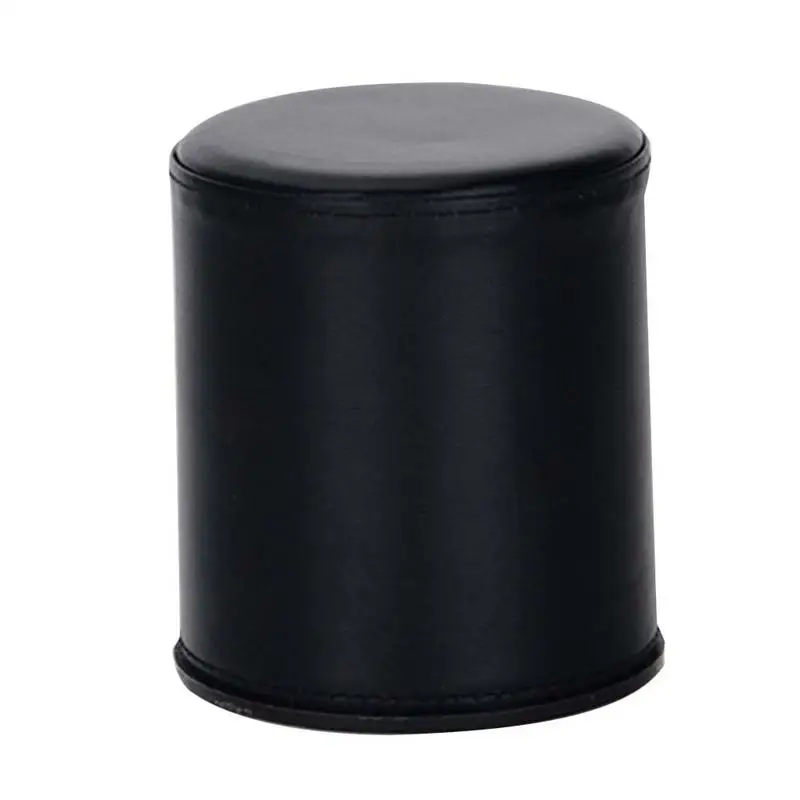 

Bar Leather Black Dice Cup Dicebox Party Supplies (Without Tray Or Dice)