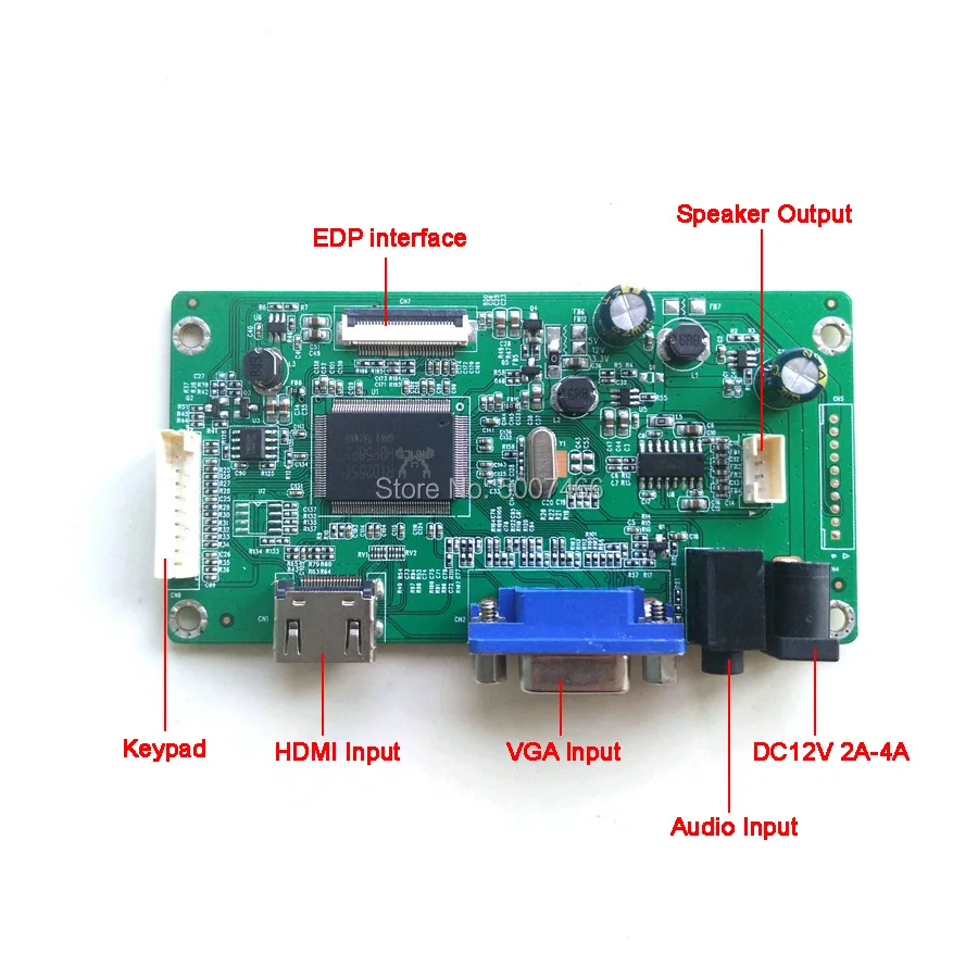 HDMI+ VGA контроллер дисплея драйвер усилитель низкой частоты для LG LP140WHU-TPA1/TPB2/TPBH 1" WLED EDP 30-Pin 1366*768 ЖК-экран ноутбука