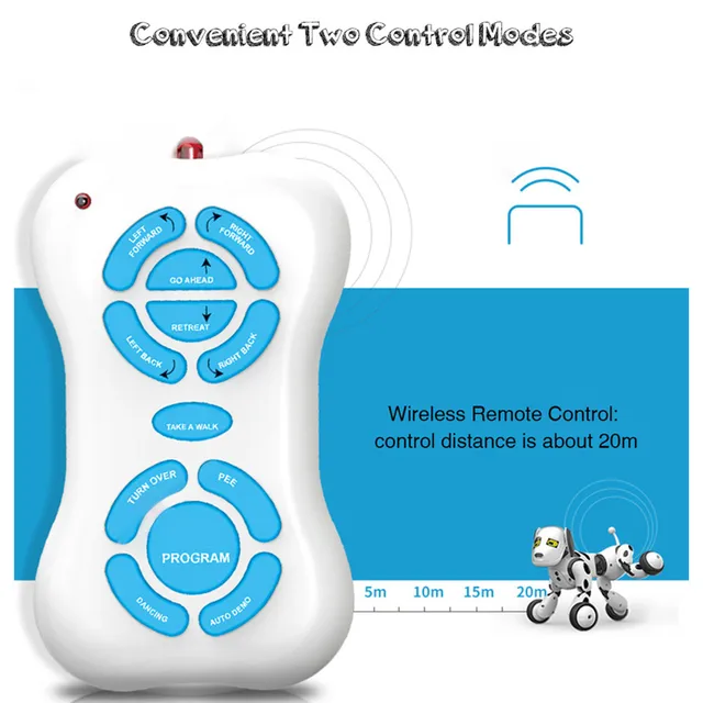Programable Robot Dog 2.4G Wireless Remote Control Intelligent Talking Robot Dogs Toy Electronic Pet Animals Toys For Children 3